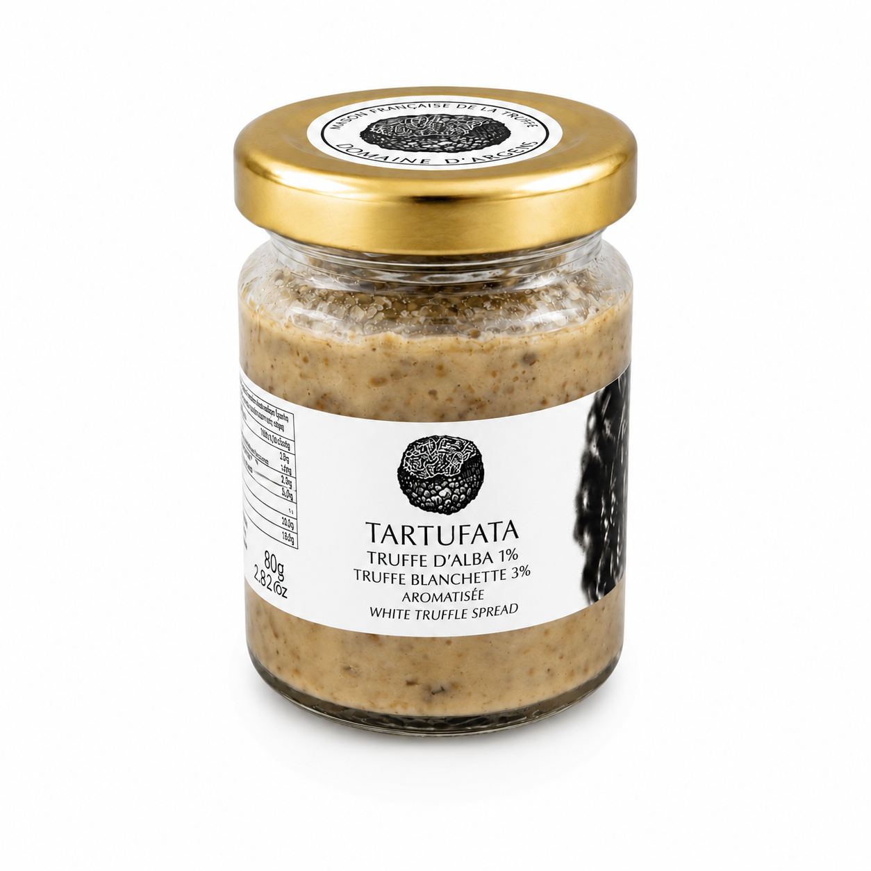 TARTUFATA - TRUFFE D'ALBA 1% & TRUFFE BLANCHETTE 3% 80g